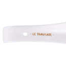 Poggiamestolo Pasta 26,5x10x3 cm in New Bone China VdE Tivoli 1996 Le Travisate Bianco