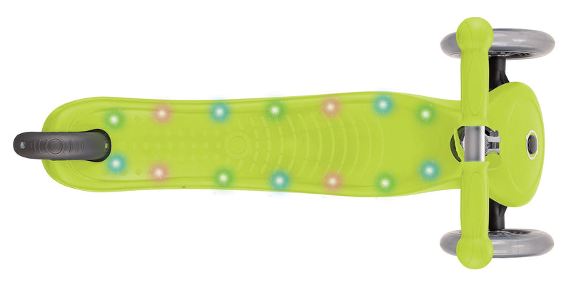 Monopattino 2 Ruote a Led Globber Primo Starlight Verde