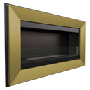 Camino a Bioetanolo da Parete 88x51 cm Flig Las Vegas Oro