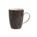 Set 3 Tazze Ø8,5x11 cm in Bone China VdE Tivoli 1996 Geometric