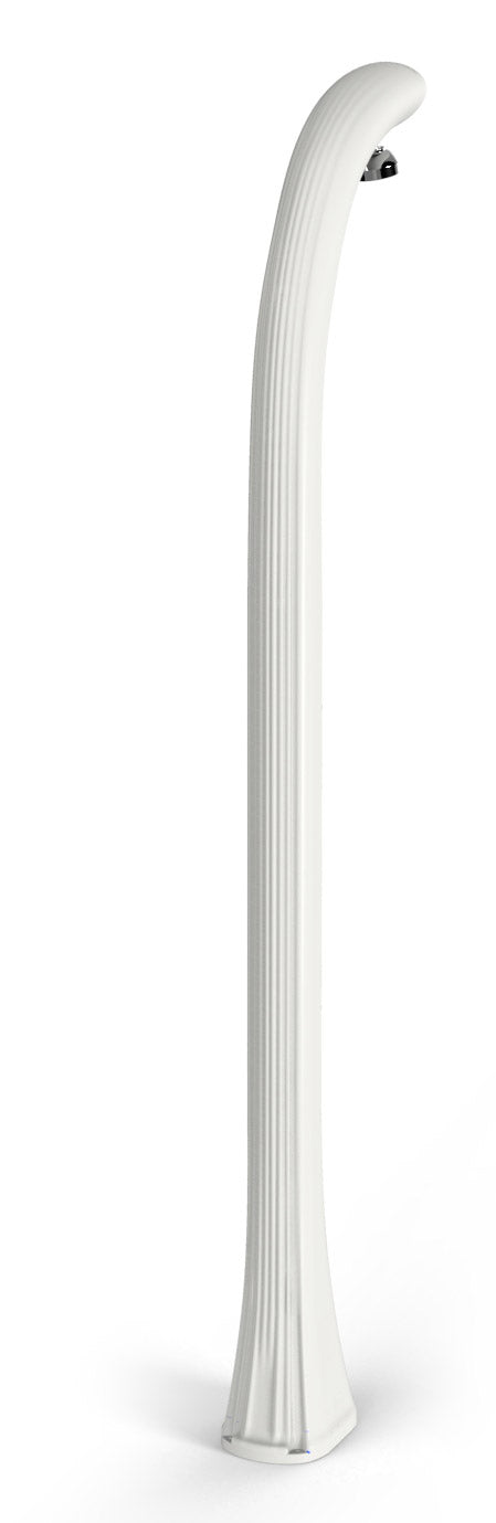 Doccia Solare da Esterno Giardino 20L Miscelatore Arkema Happy One Bianco