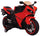 Moto Elettrica per Bambini 12V Kidfun Rossa