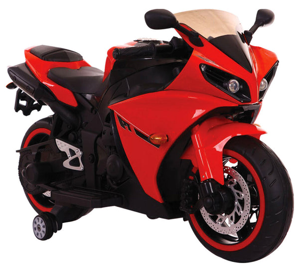 prezzo Moto Elettrica per Bambini 12V Kidfun Rossa
