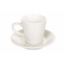 Set 6 Tazzine da Caffè con Piattino e Stand Ø6x6 cm in Gres VdE Tivoli 1996 Shades of stone