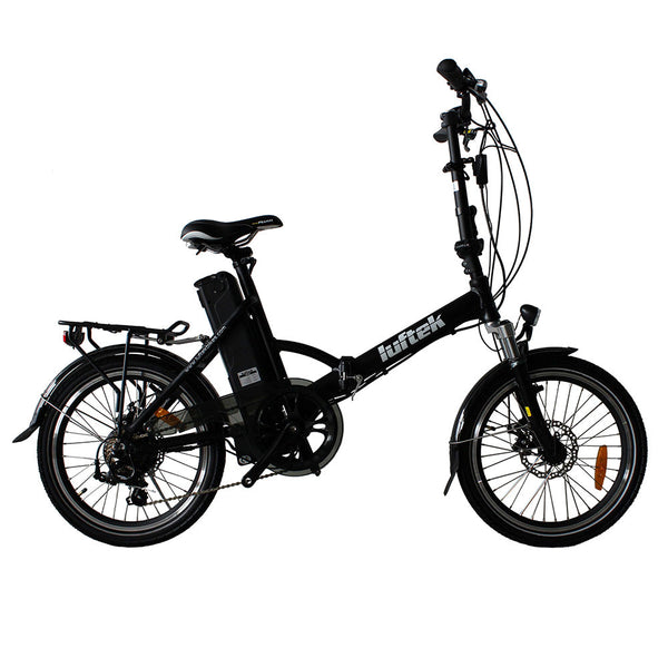 sconto Bicicletta Elettrica Pieghevole a Pedalata Assistita 20" 250W 10Ah Luftek 112 Nera