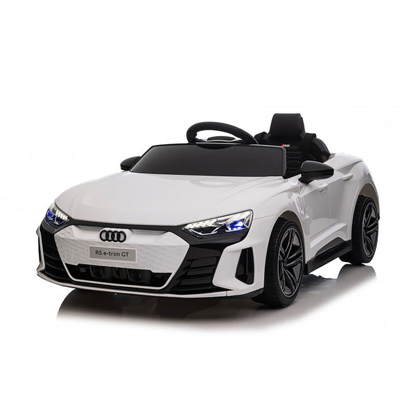 Macchina Elettrica per Bambini 12V Licenza Ufficiale Audi RS E-Tron GT con Telecomando Bianco sconto