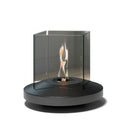 Camino a Bioetanolo da Tavolo Ø28,4x23,4 cm 500W 0,3L Lione Nero 