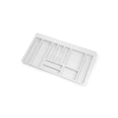 Portaposate Optima Vertex/Concept 500mm (Spalle 16mm) M 900 Plastica Bianca Tecnoplastica Emuca