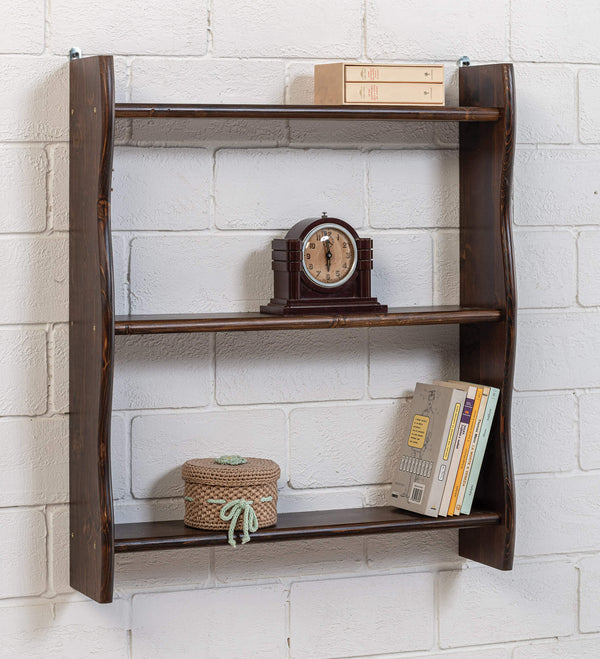 Piattaia in Legno 60x15x70 cm Noce online