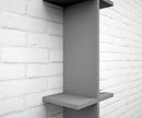 Mensola in MDF 24x15x82cm TFT  Easy Grigio