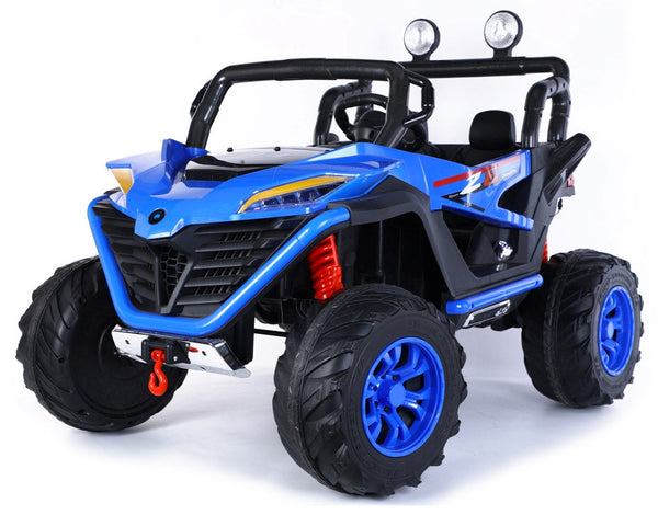 sconto Macchina Elettrica per Bambini 2 Posti 12V Thunder Blu