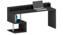 Scrivania a Giorno 180x60x92,5 cm Esse Report Grigio  
