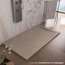 Piatto Doccia in Pietra Bonussi Ardesia Calcutta Moka Varie Misure