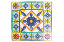 Set 6 Tovagliette Quadrata Double Face 37x37 cm Villa d'Este Home Tivoli Costiera