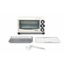Forno Fornetto Elettrico Ventilato 24 Litri 1380W Kooper Texas 24 Bianco