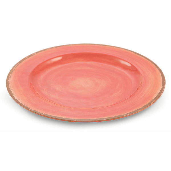 sconto Servizio Piatti Piano 6 Pezzi in Melammina Ø 28cm Villa d'Este Baita Arancio