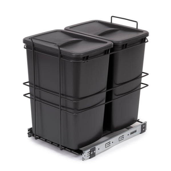 acquista Pattumiera da Cucina ad Estrazione 2x 35 L in Plastica Emuca