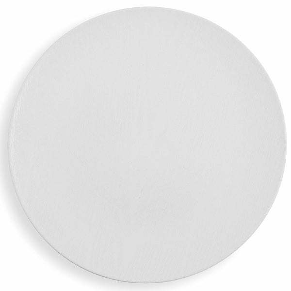 Set 6 Sottopiatti in Plastica Ø 33cm Villa d'Este Wood Bianco Matto acquista