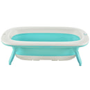 Vaschetta Bagnetto per Neonati Antiscivolo Pieghevole con Scarico   Verde