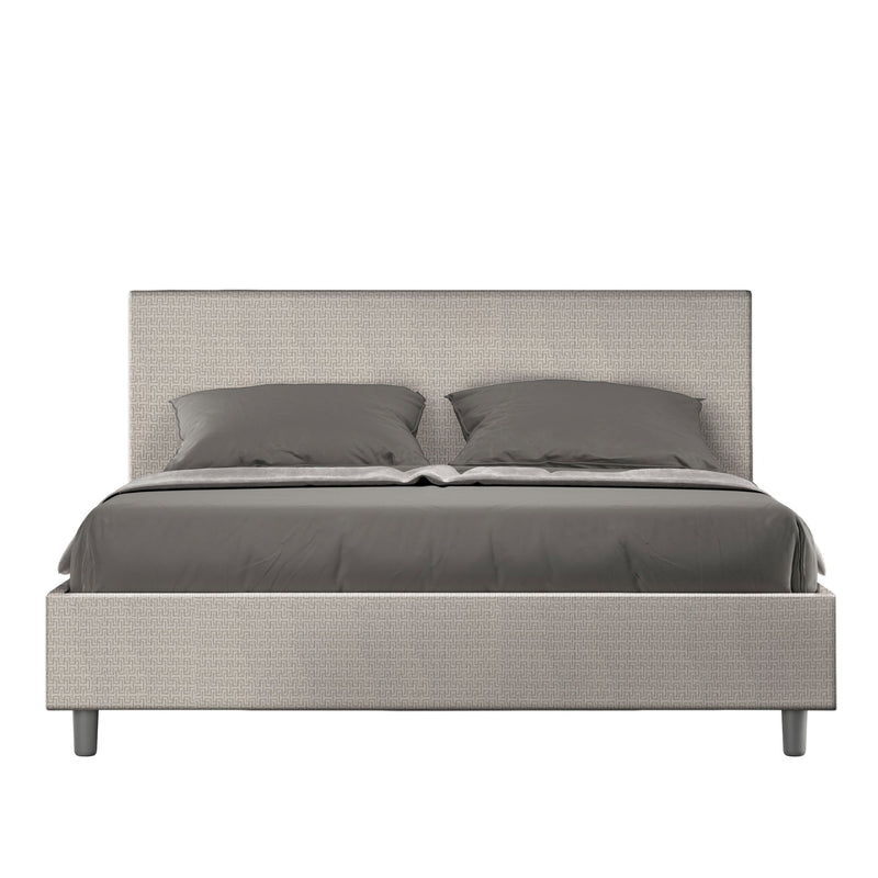 Letto Matrimoniale Adele Labirinto 01 Bianco Varie Misure