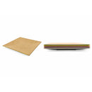 Set 6 Sottopiatti Quadrati in Sughero 33x33cm Villa d'Este Nature