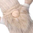 Gnomo tessuto crema cm 25x13xh38