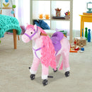 Cavallo Cavalcabile per Bambini con Suoni Rosa 