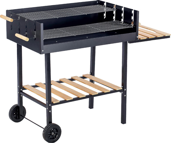 Barbecue a Carbone Carbonella 118x56x92 cm in Acciaio con Ruote Gaucho online