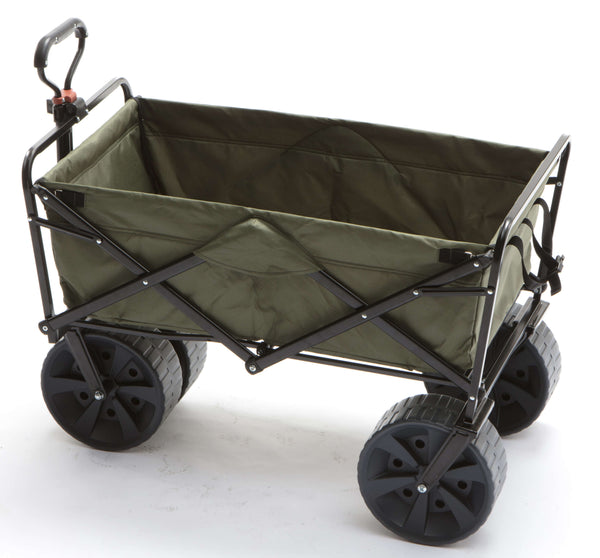 Carrello da Giardinaggio Pieghevole 92x55.5x62 in Acciaio con Manico Estensibile Taddei Garden Plus Verde Scuro prezzo