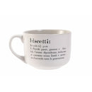 Tazza jumbo latte e Biscotti 11,5x8,5x6,8 cm in Gres VdE Tivoli 1996 