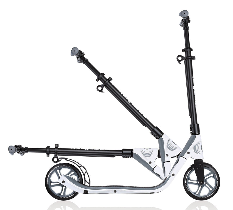 Monopattino 2 Ruote in Alluminio Globber One Nl 205 Nero e Bianco