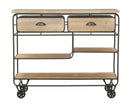 Console Industry 98,5x37,5x82 cm in Ferro e MDF