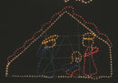 Insegna Luminosa Natività 360 Luci 120x83 cm Soriani