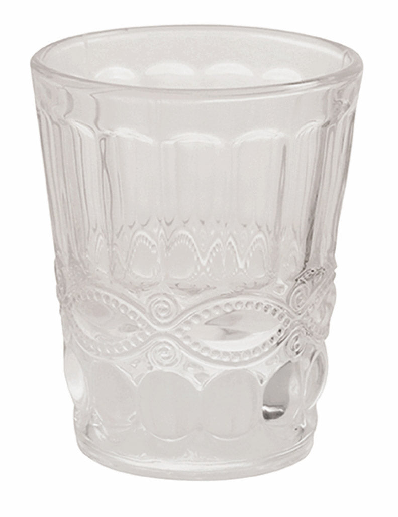 Set 6 Bicchieri Acqua Ø8x10 cm in Vetro Villa d'Este Home Tivoli Nobilis Trasparenti