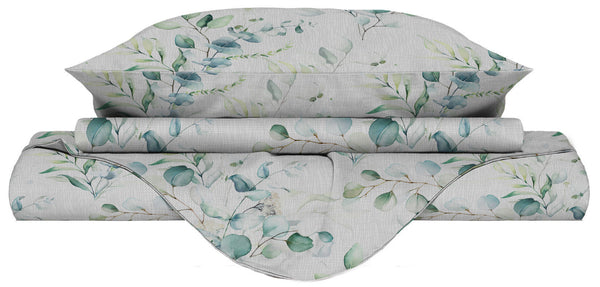 Copripiumino con Federe Stampato in Microfibra Ivy Varie Misure prezzo