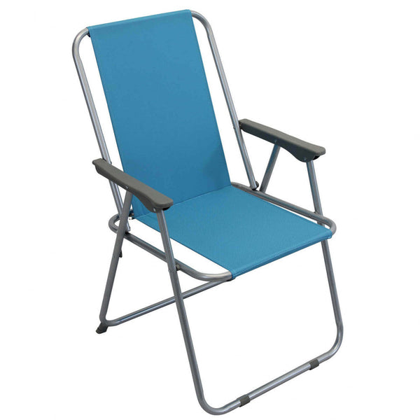 prezzo Spiaggina Pieghevole 52x37x38,5/78h cm in Acciaio Vari Colori