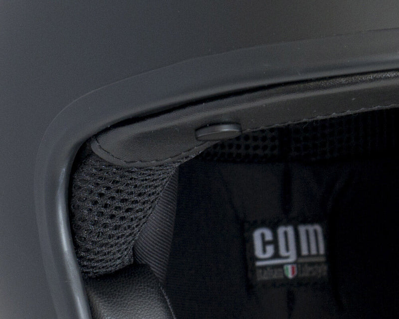 Casco Jet per Scooter CGM Evoke 170A Nero Opaco Varie Misure