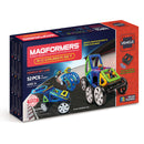 Costruzioni Magnetiche 3D Gioco Calamitato 52 Pezzi Magformers Auto Radiocomandata