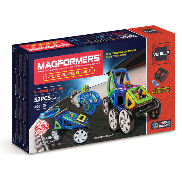 Costruzioni Magnetiche 3D Gioco Calamitato 52 Pezzi Magformers Auto Radiocomandata online