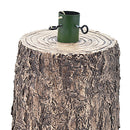 Base Supporto Albero di Natale Tronco Natalizio Attacco Universale Altezza 34 cm
