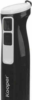 Robot da Cucina 3 in 1 Frullatore Tritatutto Sbattitore 600W Kooper MyChef Nero