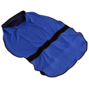 Cappotto per Cane in Microfibra Traspirante Blu Varie Taglie