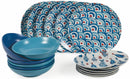 Servizio Piatti 18 Pezzi in Porcellana e Gres Villa d'Este Home Tivoli Sashimi