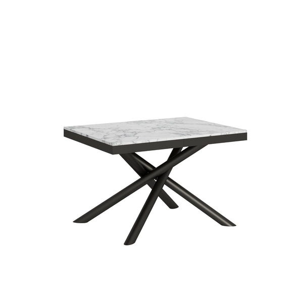 acquista Tavolo Allungabile 120-224x90x80 cm Famas Evolution Marmo