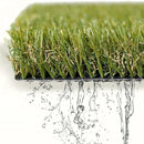Erba Sintetica per Giardino 30 mm 2x25m Fondo Drenante Verde