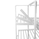 Stendibiancheria Elettrico 73x68x143 cm 300W Bianco