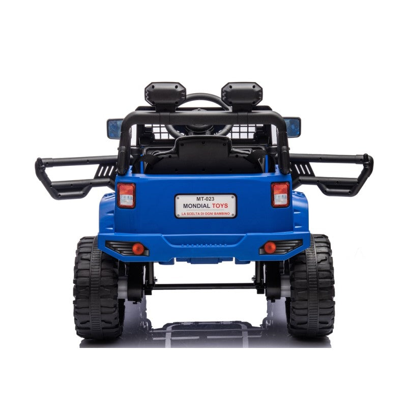 Macchina Elettrica per Bambini 12V Baby Fuoristrada Blu