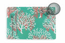 Set 6 Tovagliette 45x30 cm in Plastica Villa d'Este Home Tivoli Coral Vari Colori