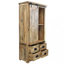 Mobile Tybalt 90x45x180 h cm in Legno Marrone