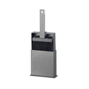 Set Paletta e Scopino per Pellet in Ferro con Contenitore Belfer 790 Antracite